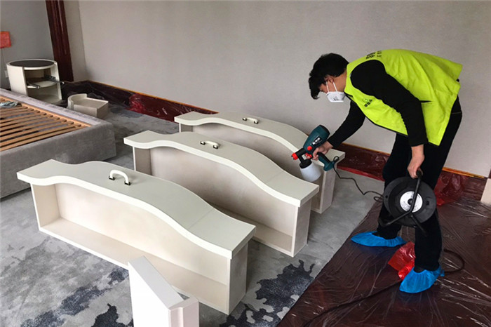 杭州武林壹號室內(nèi)甲醛檢測、除甲醛治理案例